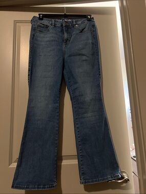 torrid Medium Blue Flare Jeans - Wide Leg Denim